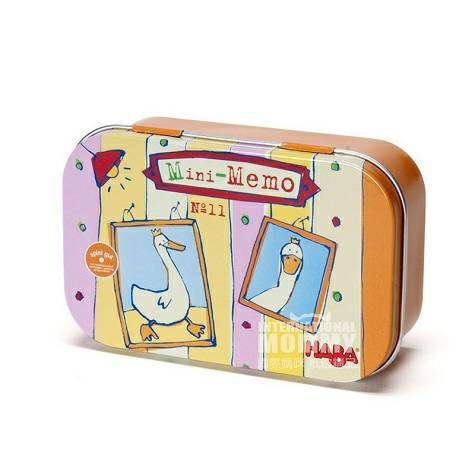 HABA 독일어보드게임 2562 미니메모철상자해외버전