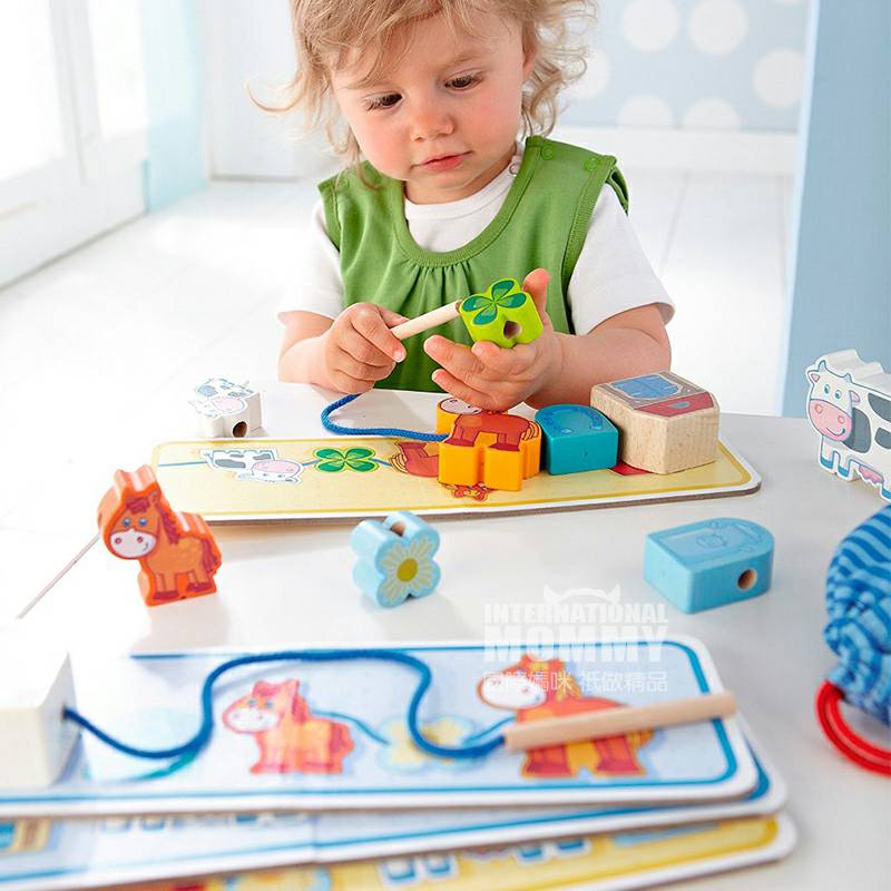 HABA 독일첫게임 5580 농장동물스레딩해외버전