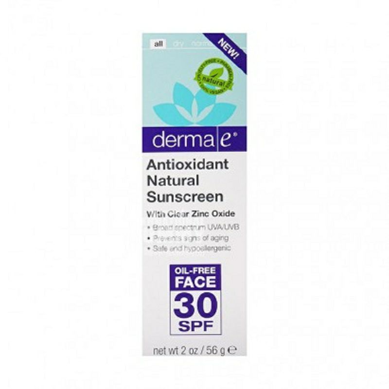 Derma E US 내추럴페이셜선스크린 SPF30 해외판