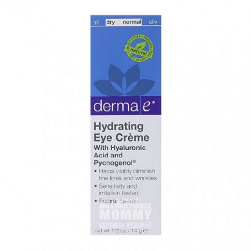 Derma E 미국 Hyaluronic Acid Eye Cream 해외버전