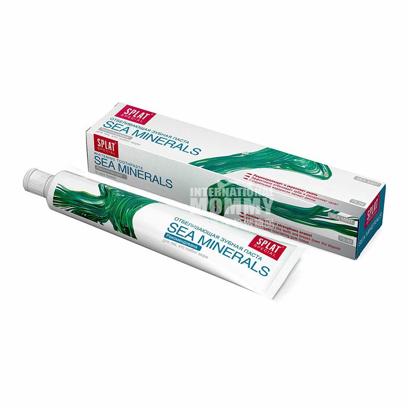 SPLAT 러시아해양미네랄치약해외판