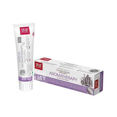 SPLAT 러시아어라벤더나이트케어액티브치약해외버전