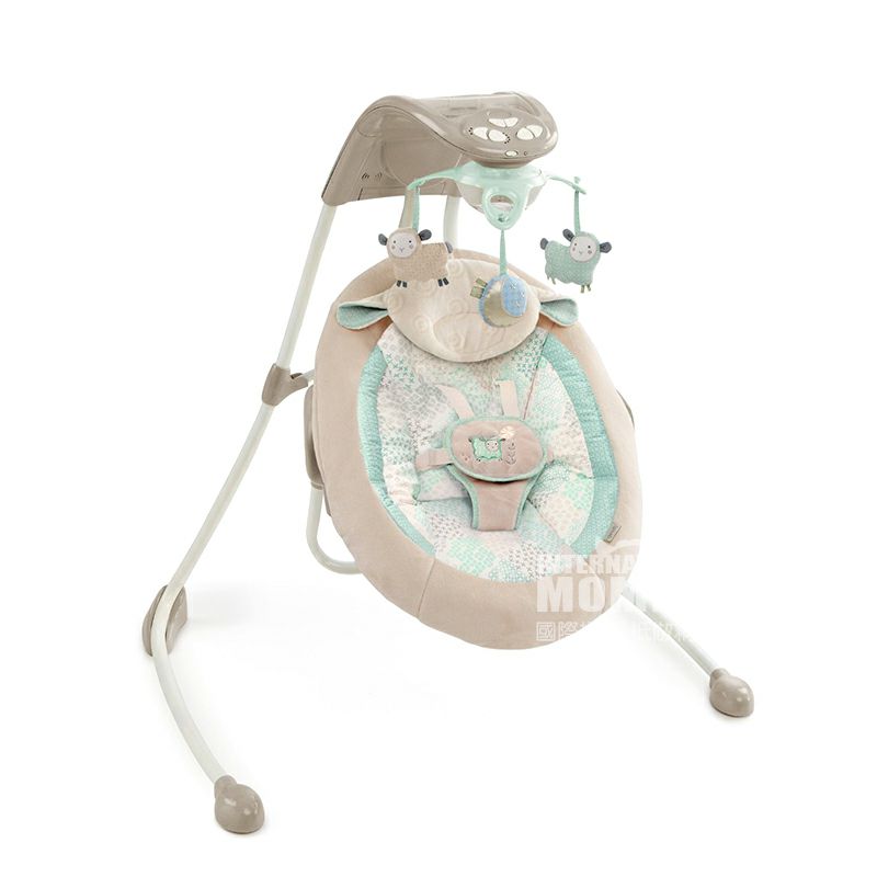 BRIGHT STARTS 아메리칸럭셔리베이비회전시트해외버전