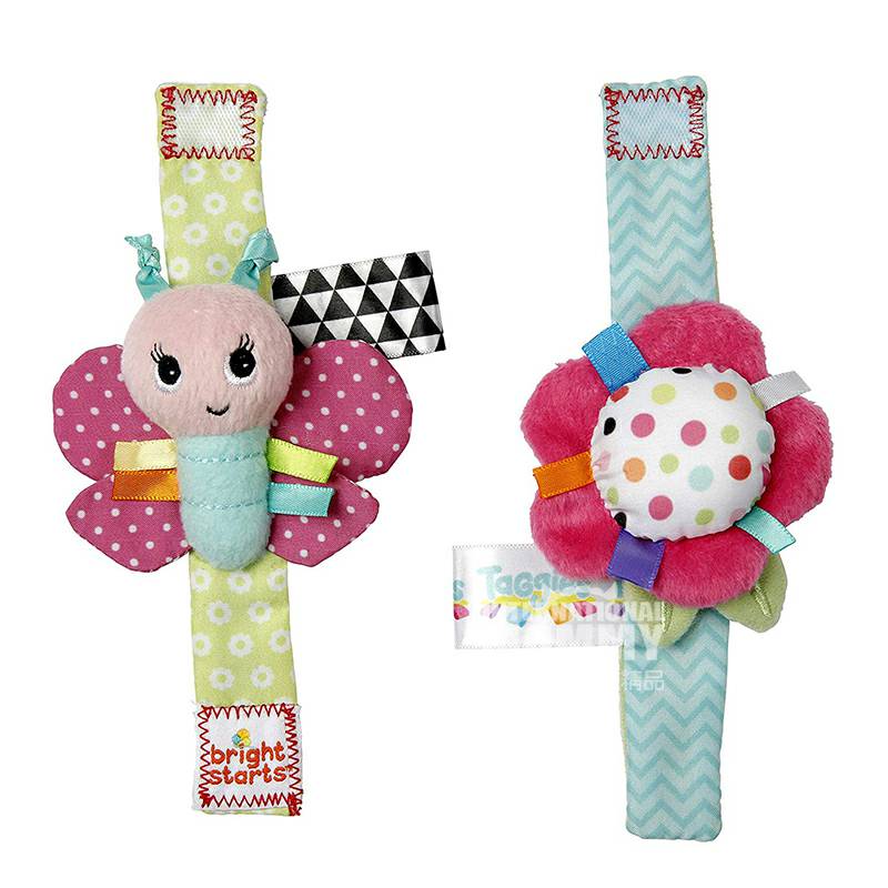 BRIGHT STARTS 미국팔찌 2 작은꽃과나비해외판