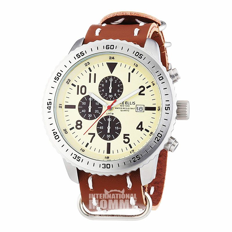 MIKE ELLIS New York 아메리칸남성용쿼츠시계 17986/3 해외판