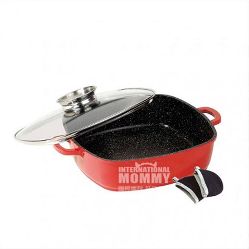 STONELINE 독일바이노럴스퀘어냄비 32cm 해외판