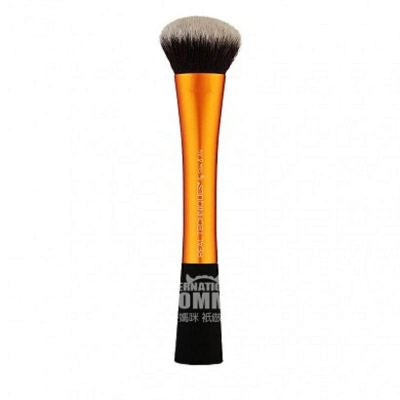 REAL TECHNIQUES 영국플랫헤드파운데이션브러쉬오렌지해외판