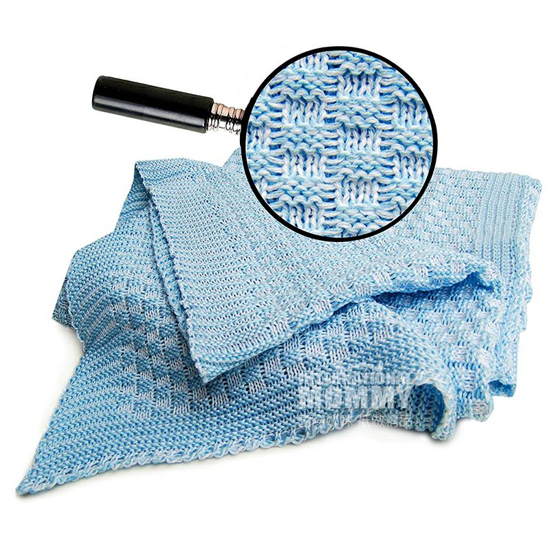 SonnenStrick 독일니트무늬,순수유기유아용모포 80 × 80 cm 해외버전