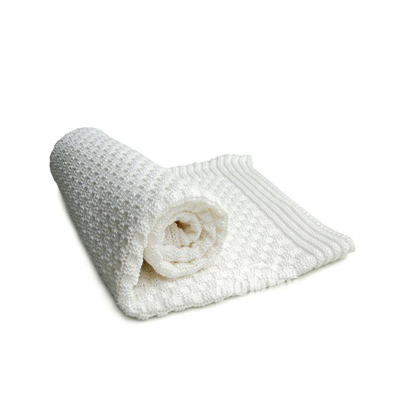 SonnenStrick 독일니트무늬,순수유기유아용모포 80 × 80 cm 해외버전