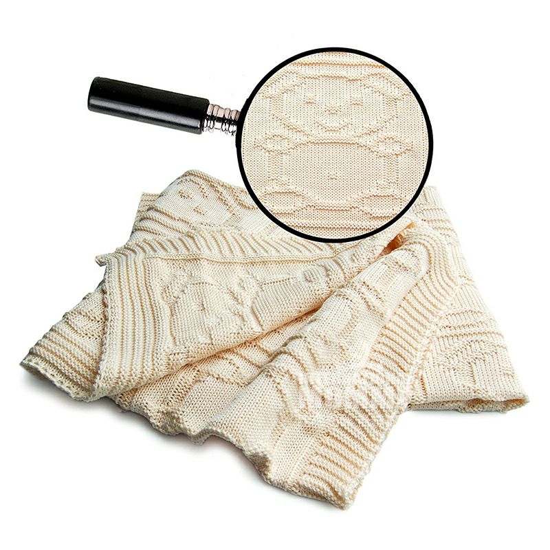 SonnenStrick 독일동물패턴순수유기농아기담요해외버전