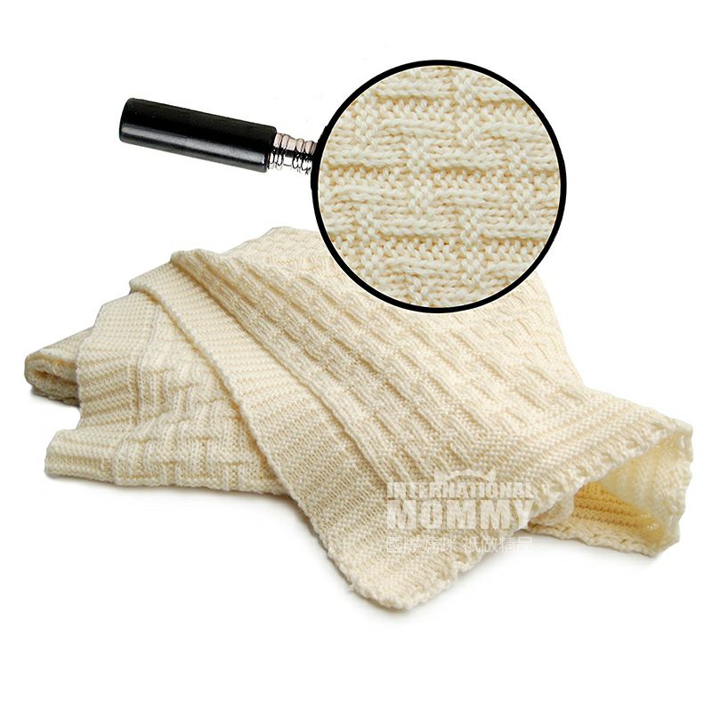 SonnenStrick 독일순수한메리노울베이비담요 80 × 90cm 해외버전