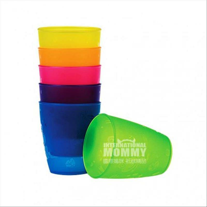 Nuby 미국어린이양각워터컵 4pcs 해외버전