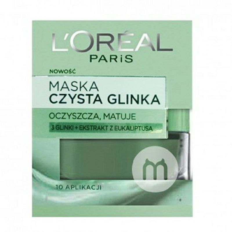 L OREAL Paris 프랑스클렌징모공리프팅및퍼밍마스크머드해외버전