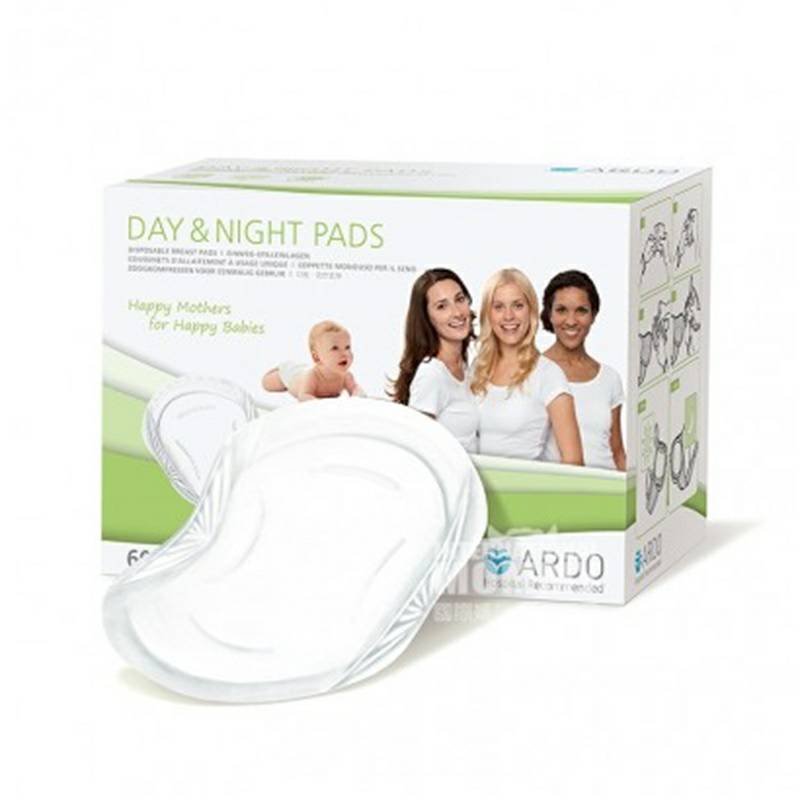 ARDO 스위스주야간일회용가슴패드 60 정해외버전