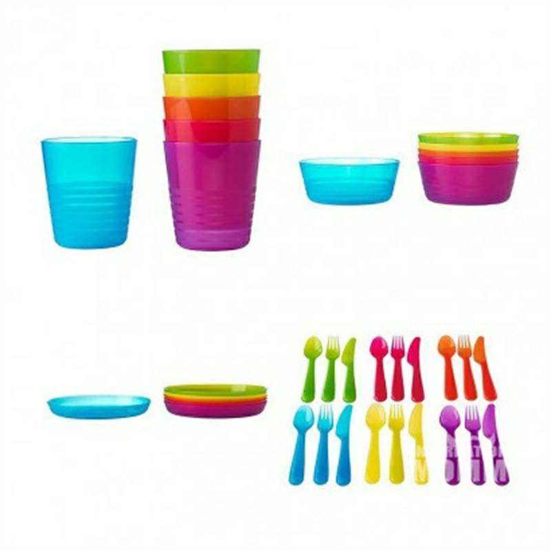 IKEA 스웨덴산어린이식기 36 종세트