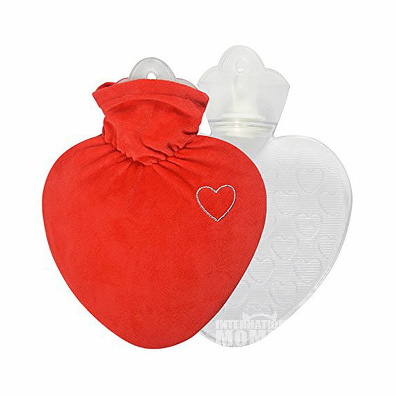 HUGO FROSCH 독일영원한심장플란넬재킷물주입온수병해외버전