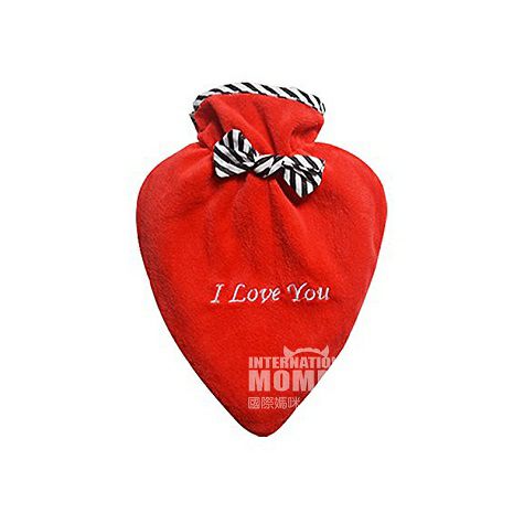 HUGO FROSCH 독일미니하트모양,플란넬재킷물주입온수병해외버...