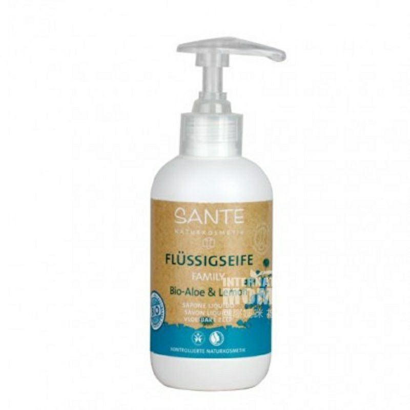 SANTE 독일유기농알로에레몬핸드소독제 200ml 해외버전