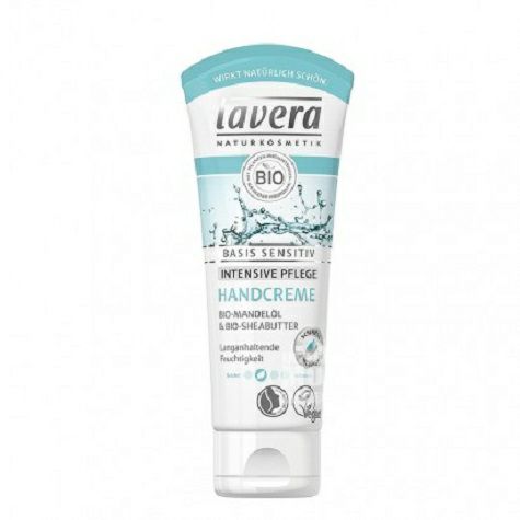 Lavera 독일유기아몬드오일시어버터기본핸드크림 75ml * 4...