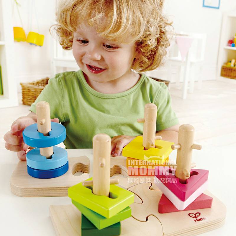 Hape 독일지능기하학분류퍼즐해외판