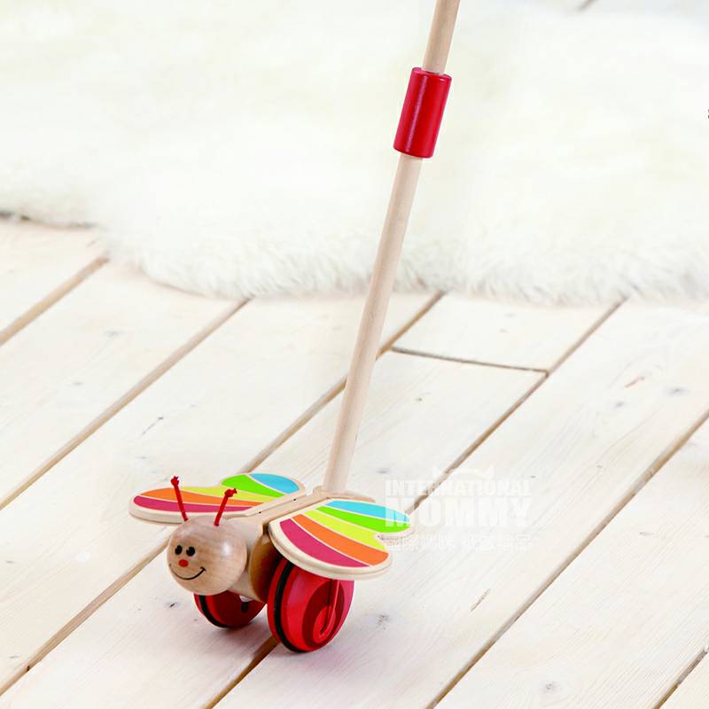 Hape 독일 Butterfly 푸시앤롤해외