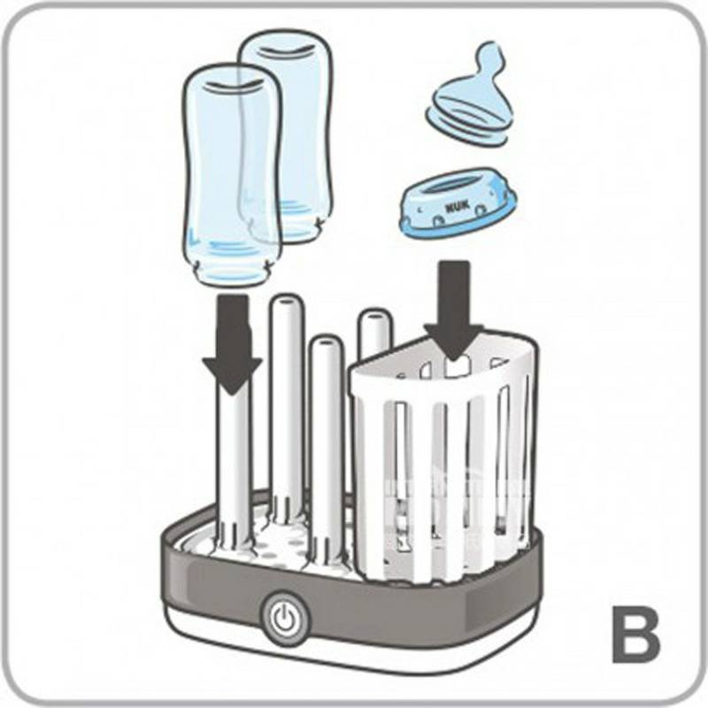 NUK 독일젖병증기살균기해외버전