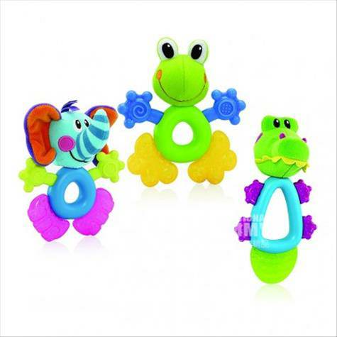 Nuby 미국동물모양냉각치아젤 4 개월이상해외버전