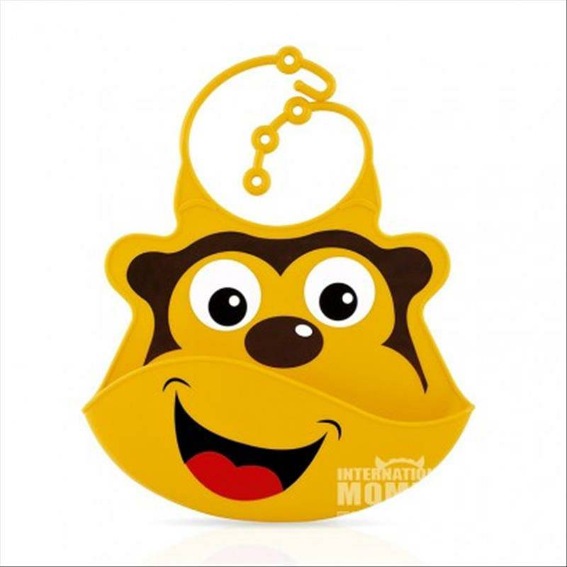 Nuby 미국아기만화실리콘턱받이해외버전