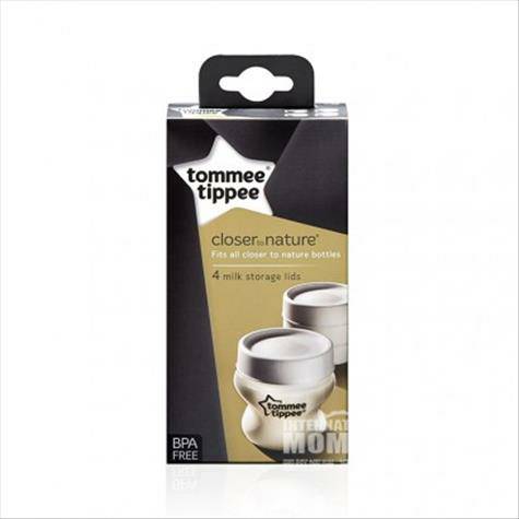Tommee Tippee 영국천연젖병보관캡 4 팩해외버전
