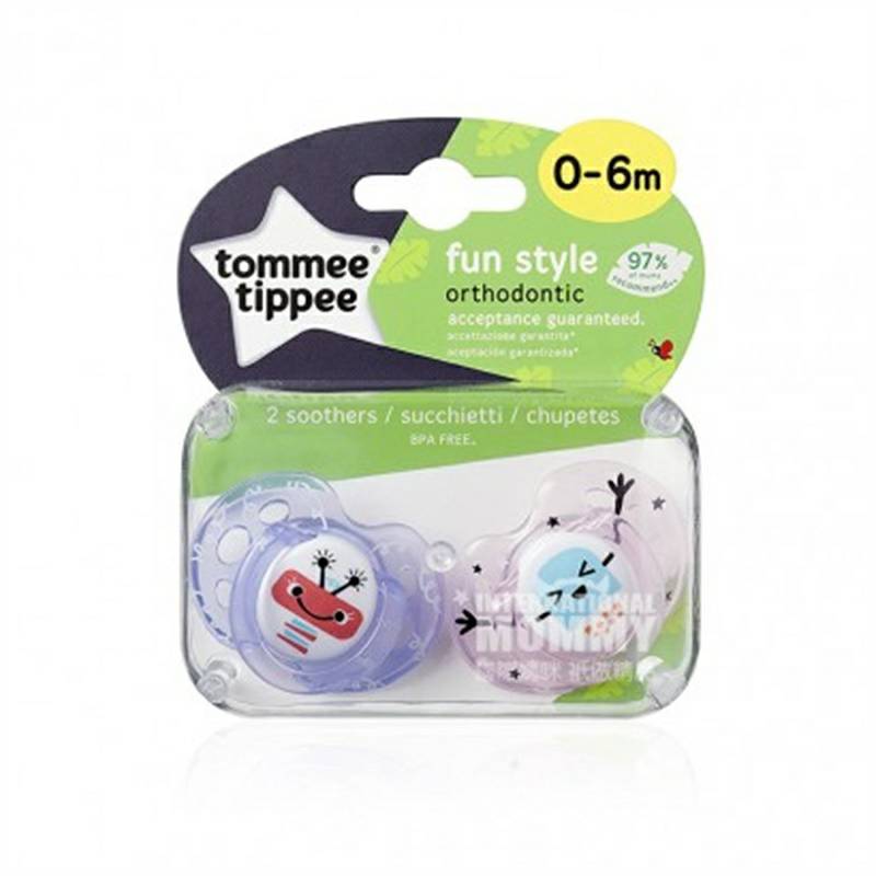 Tommee Tippee 영국시뮬레이션모유젖꼭지 0-6 개월해외버전
