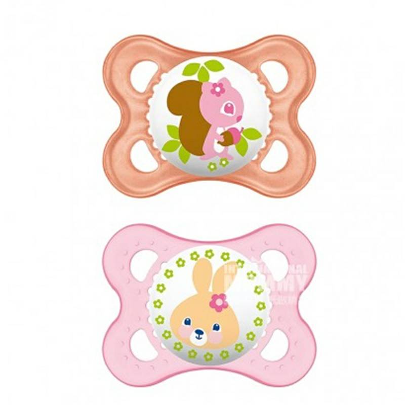 MAM 오스트리아실크젖꼭지 0-6 개월 2 팩해외버전