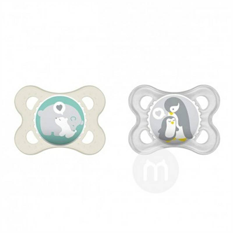 MAM 오스트리아실크젖꼭지 0-6 개월 2 팩해외버전