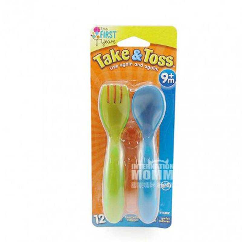 The First Years미국컬러포크스푼세트해외버전