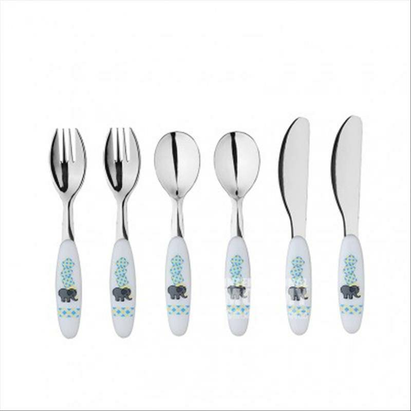 EXZACT UK EXZACT 동물모양식기 6 개세트해외판