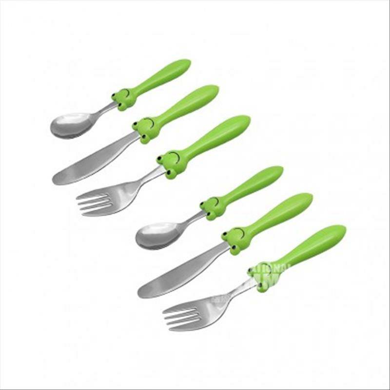 EXZACT UK EXZACT 동물모양식기 6 개세트해외판