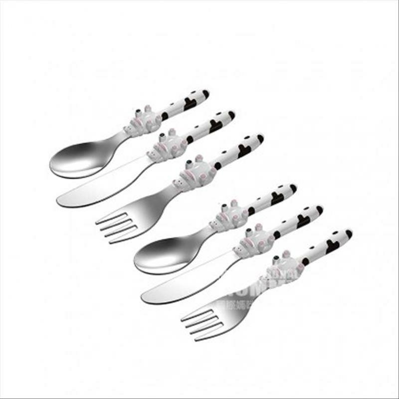 EXZACT UK EXZACT 동물모양식기 6 개세트해외판