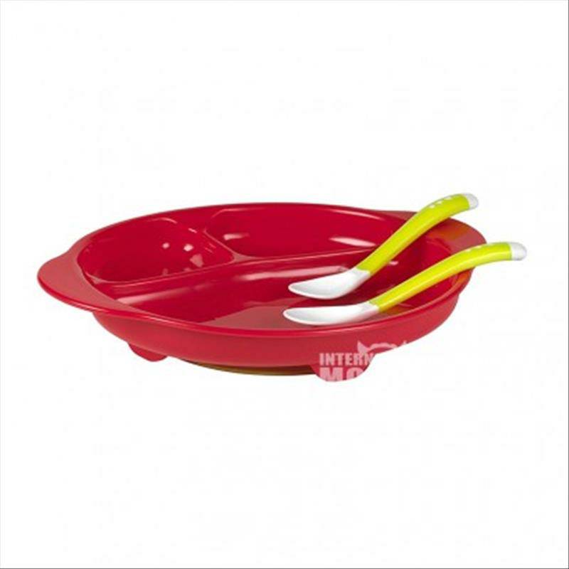 Clevamama 영국미끄럼방지빨판학습접시스푼해외판 3 세트