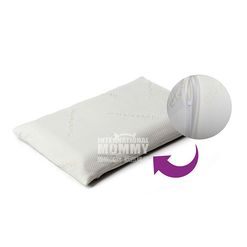 Clevamama 영국베이비안티-플랫헤드메모리베개해외버전