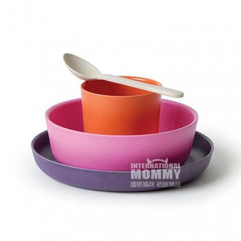 BIOBU by EKOBO 프랑스천연대나무섬유수저세트해외판