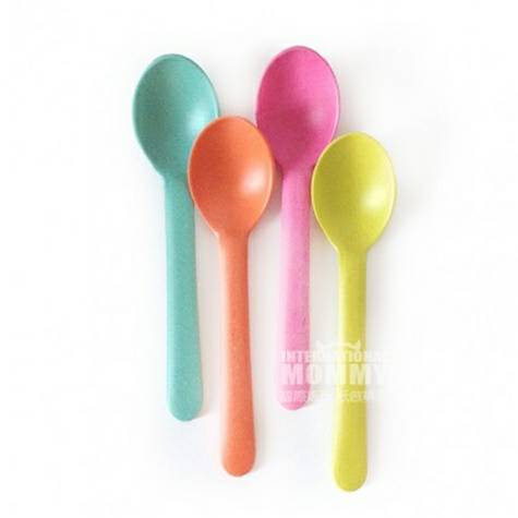 BIOBU by ECOBO 프랑스천연대나무섬유스푼 4 개팩해외판