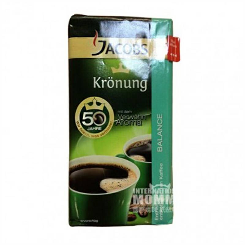 JACOBS 독일크라운균형잡힌볶은커피가루 500g 해외버전