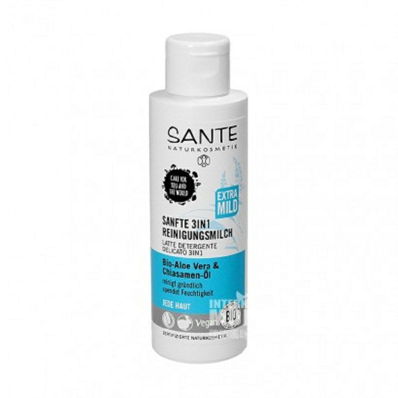 SANTE 유기농마일드클렌징밀크 125ml 해외버전
