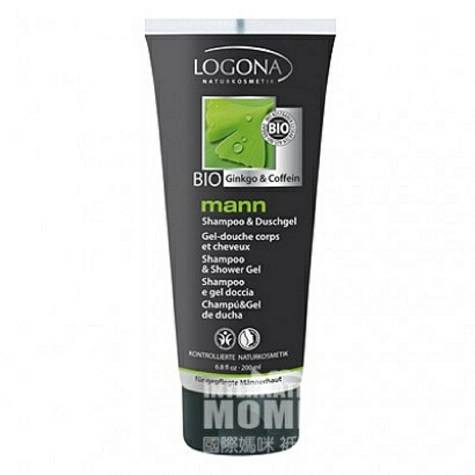 LOGONA 독일식물성실리콘샴푸및바디워시 200ml 해외버전