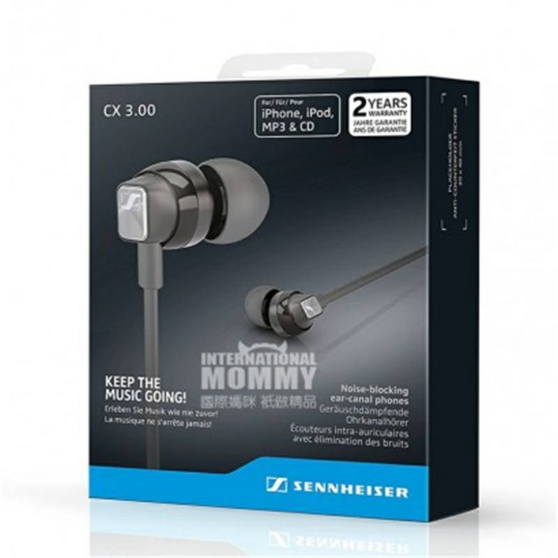SENNHEISER 독일 CX 3.00 인이어헤드폰해외버전