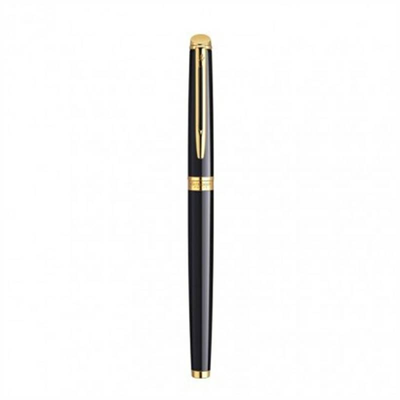 WATERMAN 프랑스 S0920730 반구블랙골드클립펜해외버전