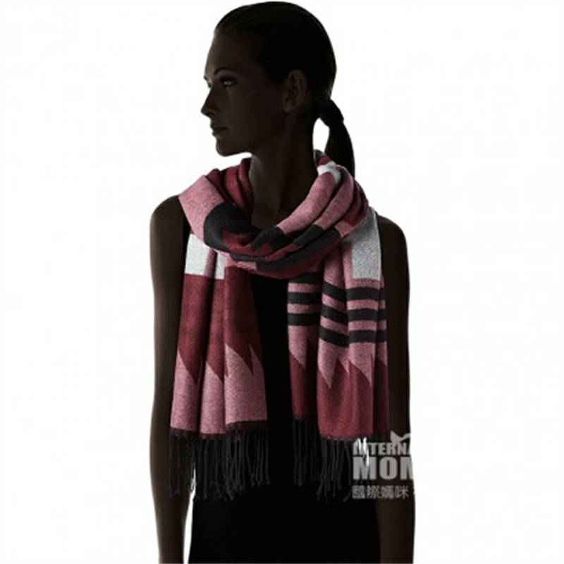 ONLY 덴마크 ONLY 브라운컬러,니트수술머플러해외판