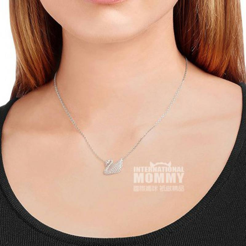 SWAROVSKI 오스트리아크리스털백조목걸이해외판