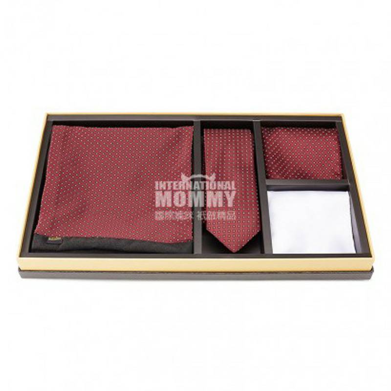 MAILANDO 독일남성스카프,넥타이및손수건해외버전전용선물상자