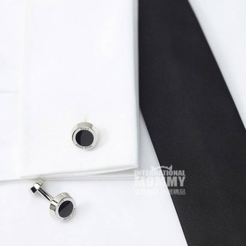 HUGO BOSS 독일식익명에나멜커프스단추해외판
