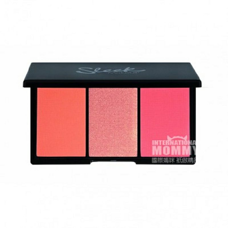 Sleek 영국식 3 색홍당무팔레트해외판